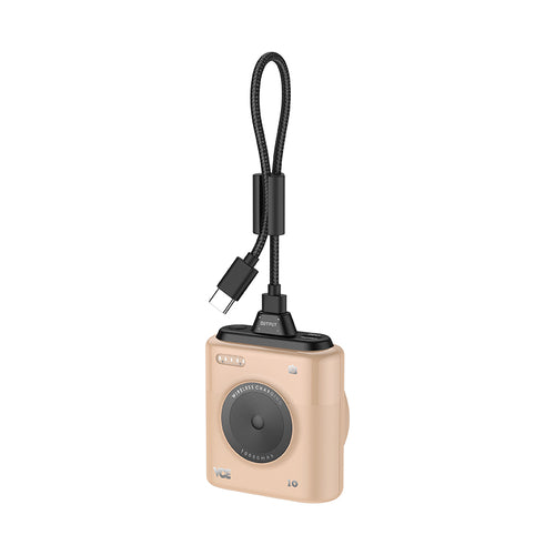 VCE VE-PD29 PD20W 10000mAh Mini Wireless Power Bank (Brown)