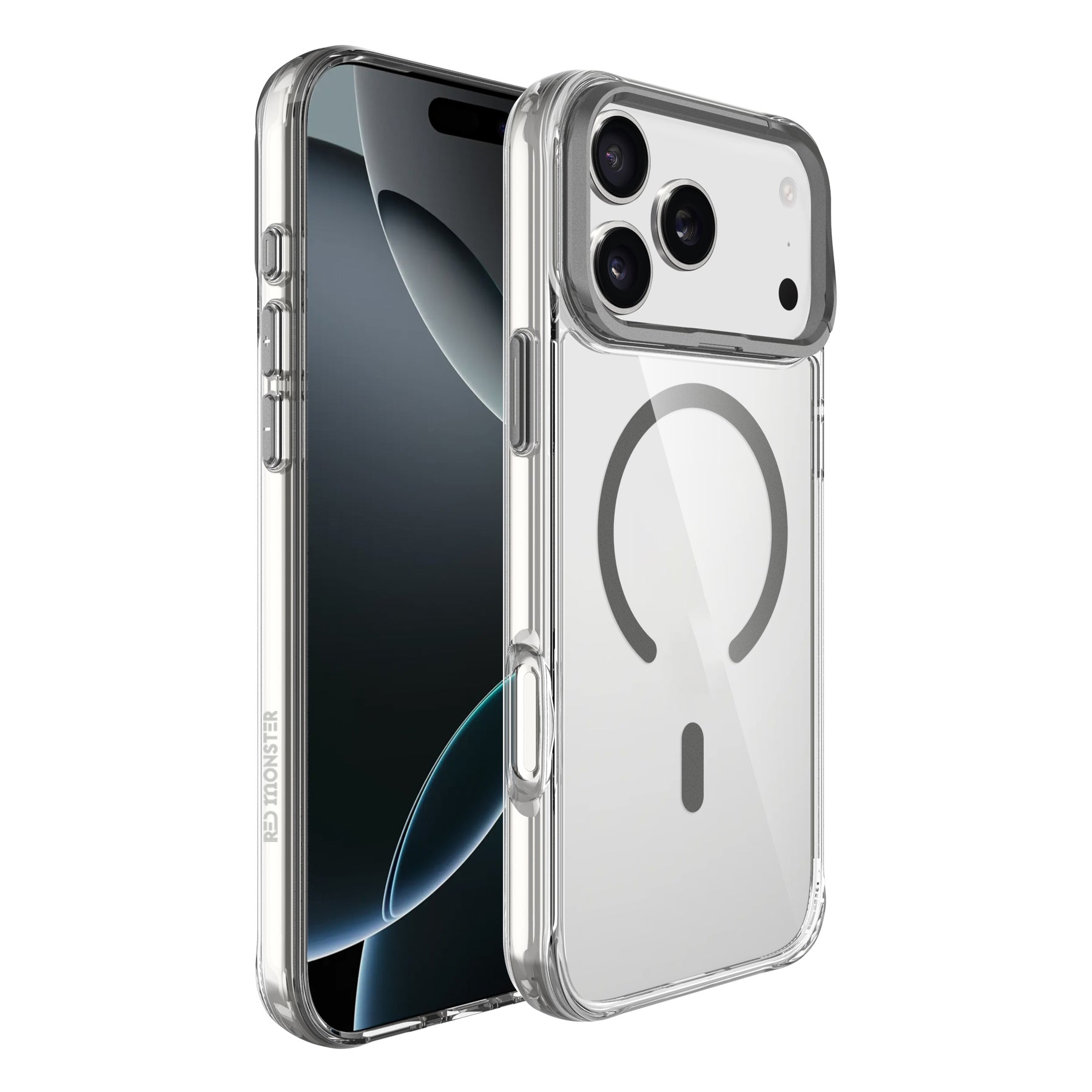Redmonster iPhone 17 Pro 6.3 (2025) Basic M Stand Gun Metal