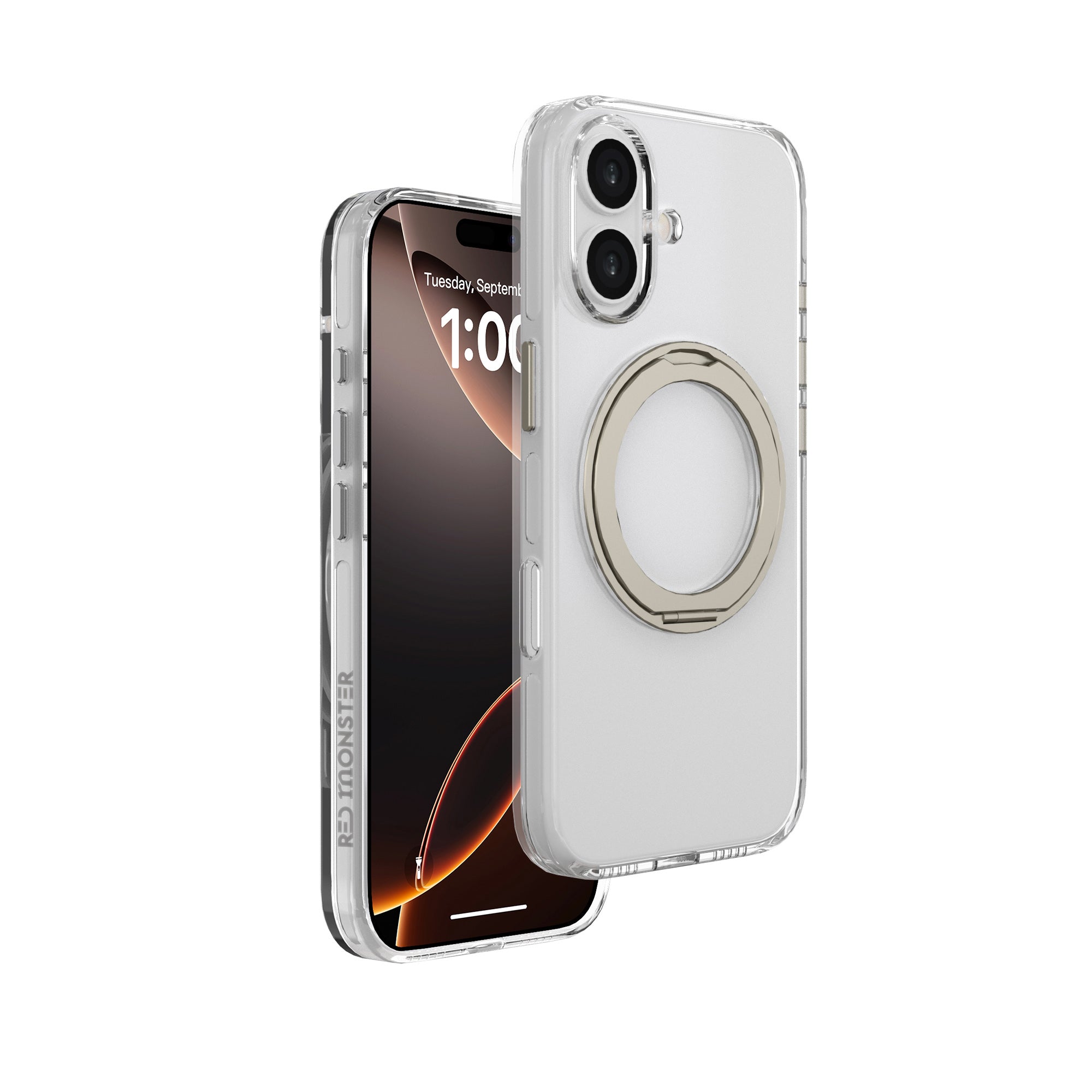 Redmonster iPhone 17 6.3 (2025) Gassan M 360 Gun Metal