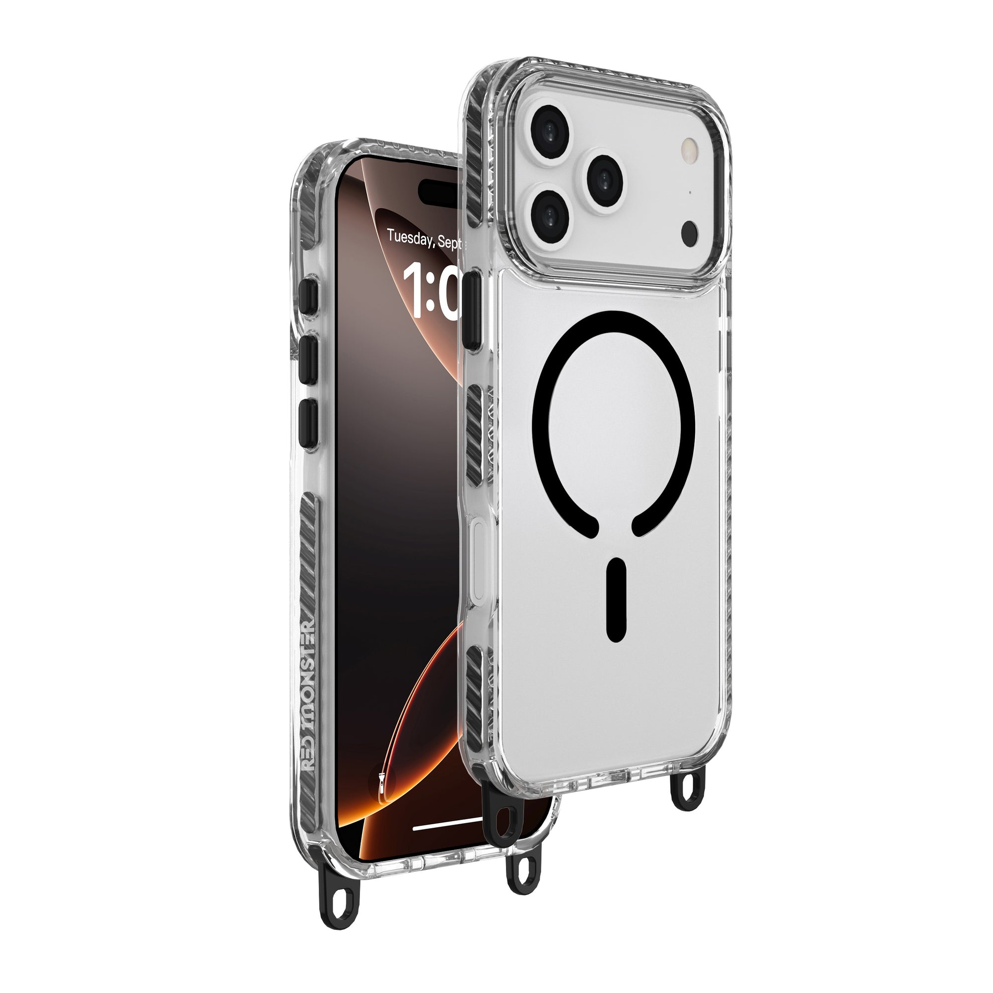 Redmonster iPhone 17 Pro Max 6.9 (2025) Gassan M Strap Black