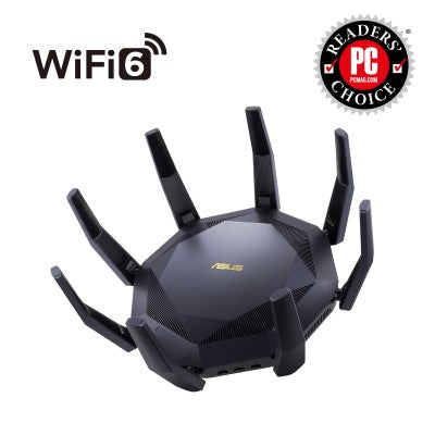 ASUS RT-AX89X 12-stream AX6000 Dual Band WiFi6 Router with Dual 10G ports