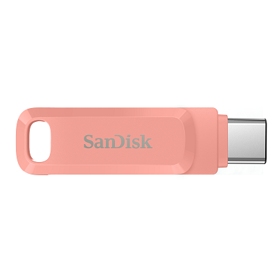 SanDisk Ultra Dual Drive Go 128GB (Peach) USB 3.1 Type-C [SDDDC3-128G-G46PC]