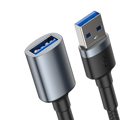 Baseus CADKLF-B0G Cafule USB3.0 M to F Cable 1m (Dark Gray)