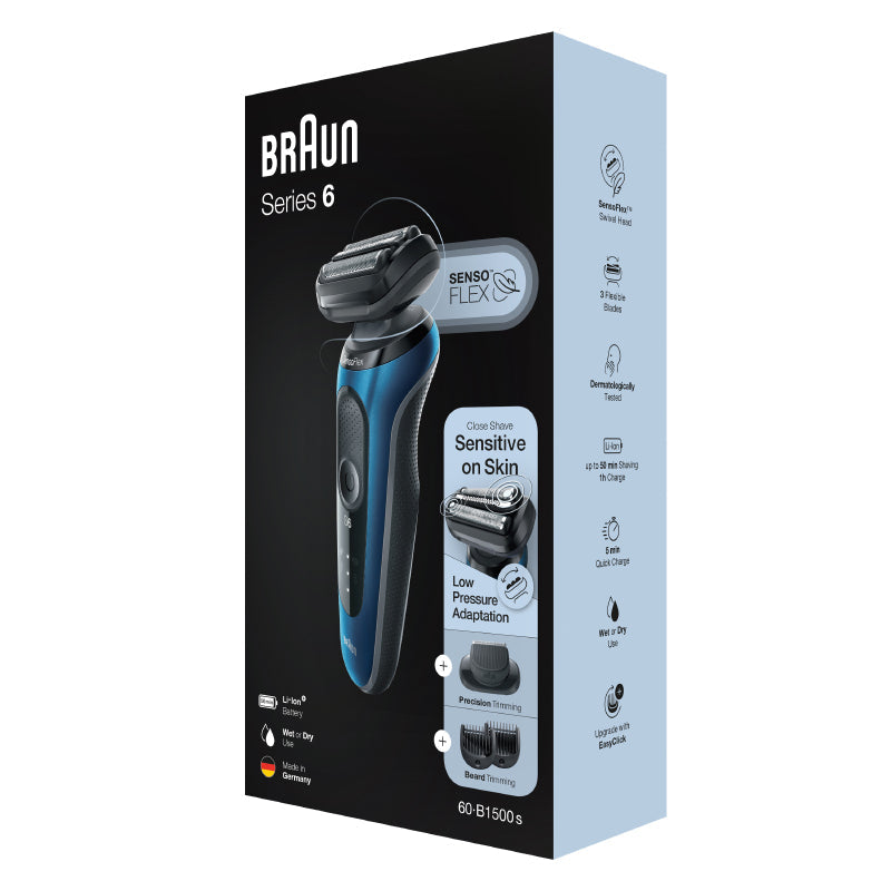 Braun Series 6 61-B1500s Wet & Dry Shaver