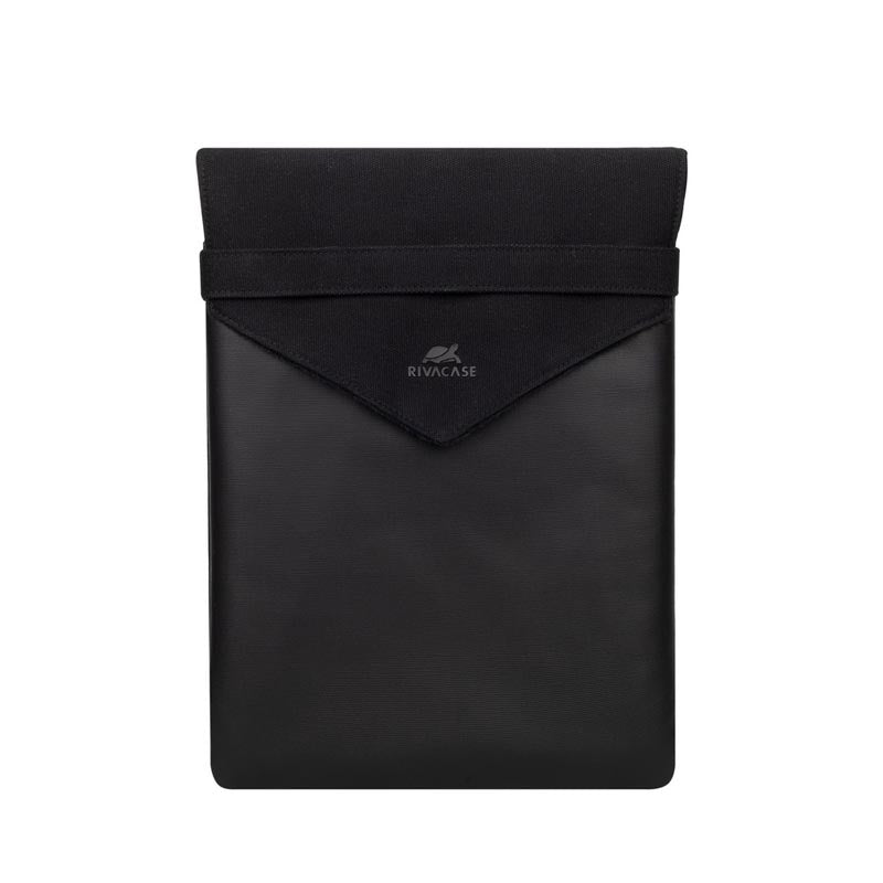 Rivacase Cardiff Canvas Sleeve for Macbook Pro 13-14, Black