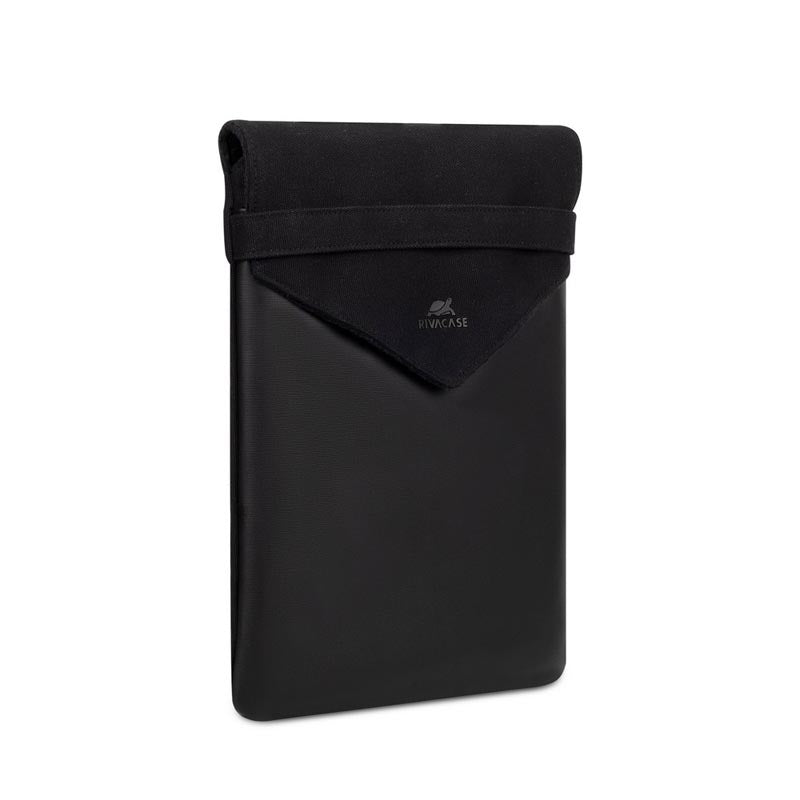 Rivacase Cardiff Canvas Sleeve for Macbook Pro 13-14, Black