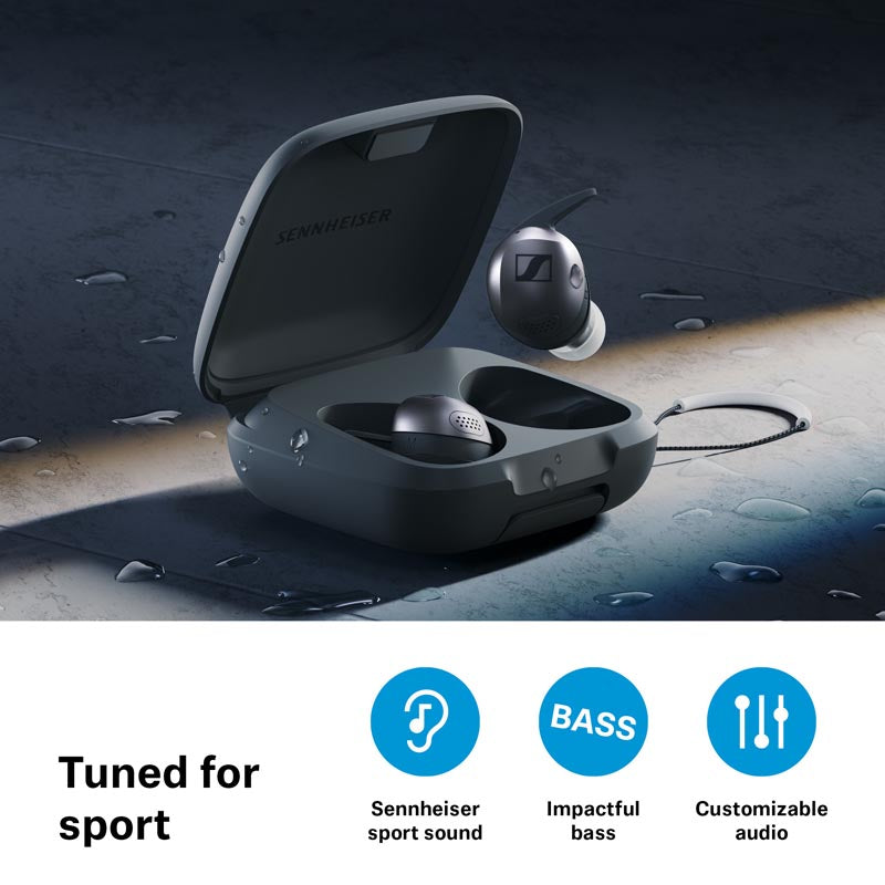 Sennheiser Momentum Sport (MSPORT1) Black – Challenger Singapore