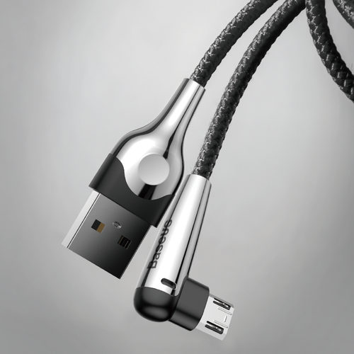 Baseus CAMMVP-E01 Gaming Micro USB Cable 2.4A 1M (Black)