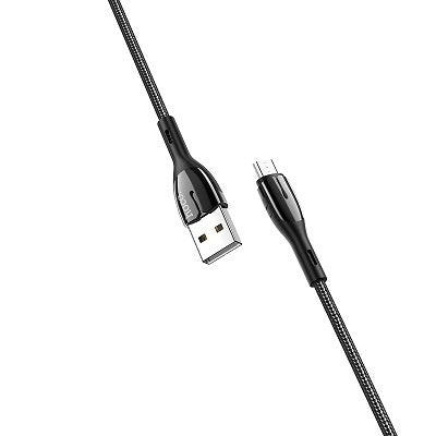 HOCO U89 Safeness Micro Charging Cable (Black)