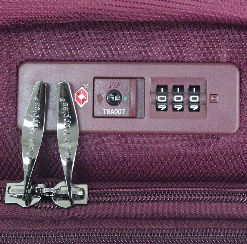 Hush Puppies HP69-3145-2-VL 24 Expandable w TSA Lock Violet