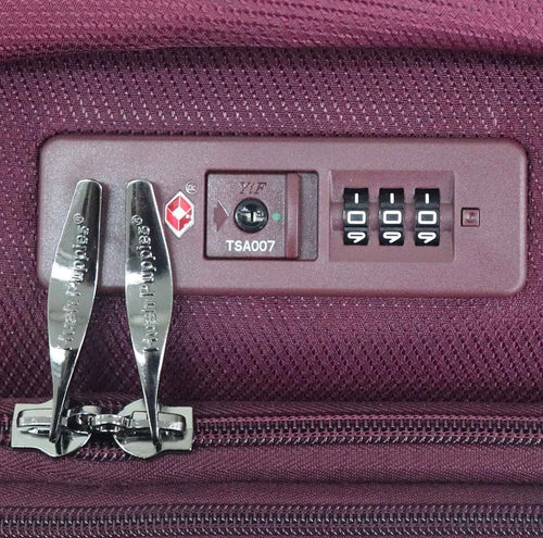 Hush Puppies HP69-3145-2-VL 24 Expandable w TSA Lock Violet