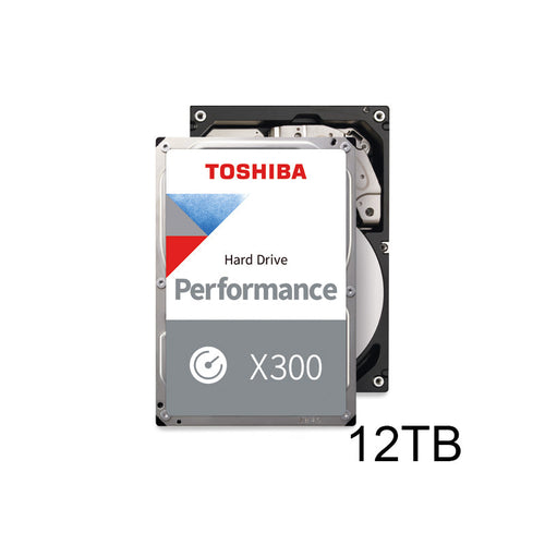 Toshiba 3.5-inch X300 Performance 12TB 7200rpm 256MB
