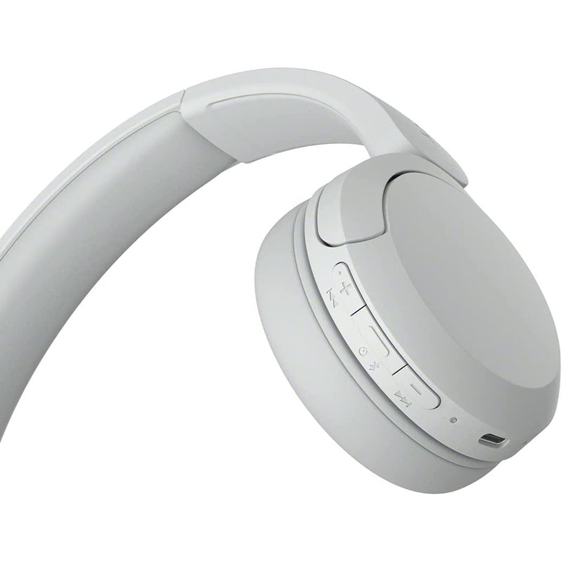 Sony WH-CH520 Bluetooth Headphones (White)