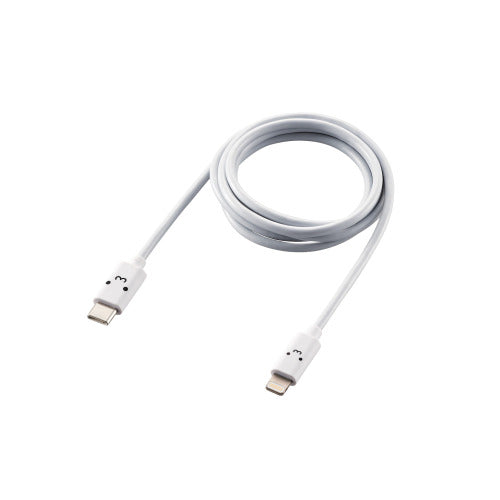 Elecom USB-C to Lightning Cable 1M White