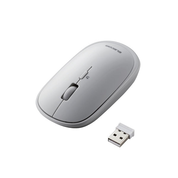 Elecom Blue LED Wireless Mouse (Gray)