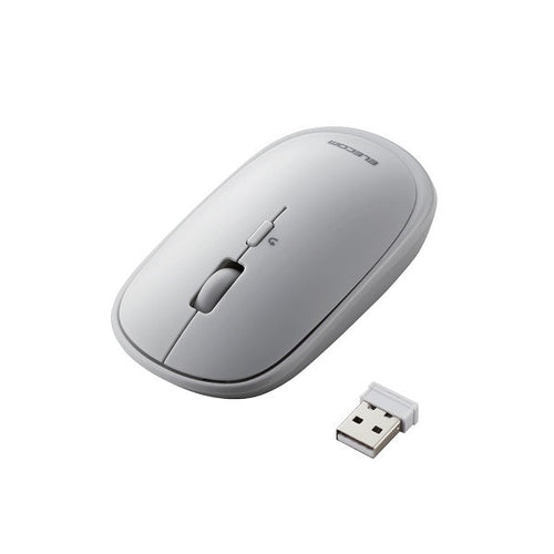 Elecom Blue LED Wireless Mouse (Gray)