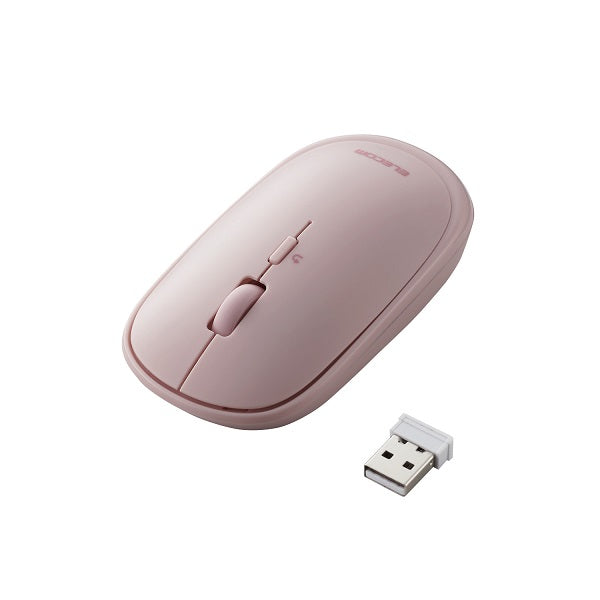Elecom Blue LED Wireless Mouse (Pink)