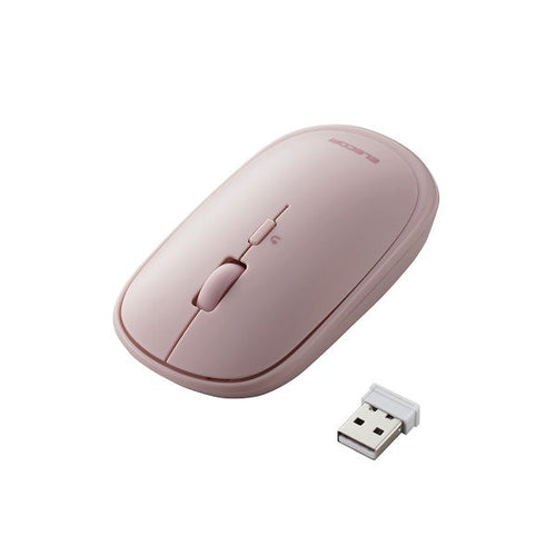 Elecom Blue LED Wireless Mouse (Pink)