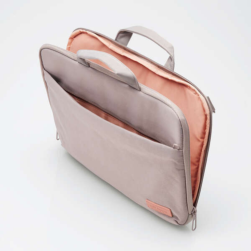 Elecom 14-inch PC Inner Bag with Shoulder Strap (Rose gray)