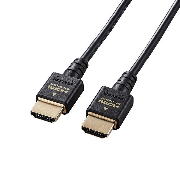 Elecom 2.1Ultra High-Speed Slim HDMI 2.0M DH-HD21ES20BK (Black)