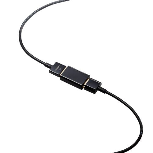 Elecom AD-HDAASS01BK HDMI Conversion Adapter Slim (Black)