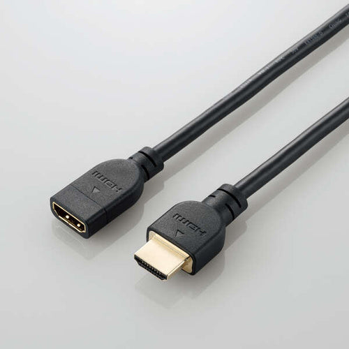 Elecom DH-HDEX05BK HDMI Extension Cable 0.5M