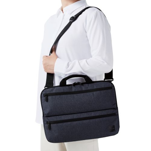 Elecom BM-IBHCH14NNV Laptop Bag Front Pocket  Horizontal 14inch (Navy)