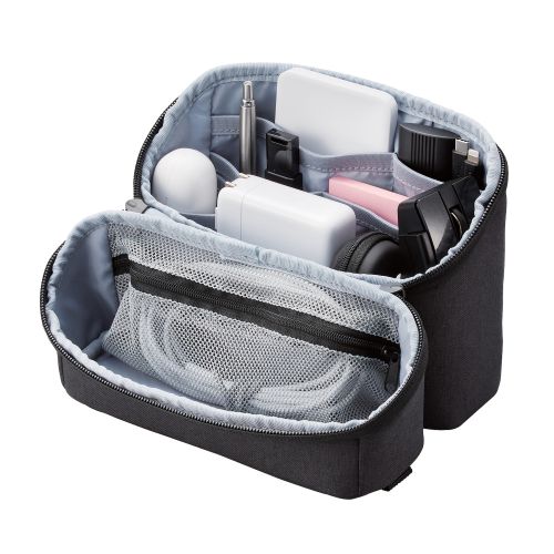 Elecom BMA-GP18NBK Gadget Organizer Self Stand (Black)