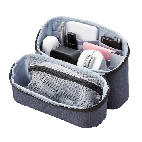 Elecom BMA-GP18NNV Gadget Organizer Self Stand (Navy)