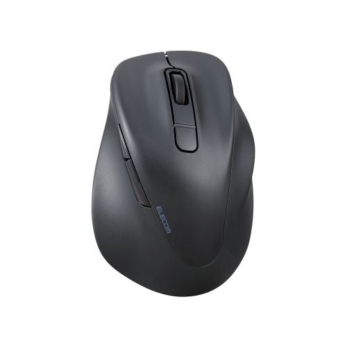Elecom M-XGM30BBSKBK 5 Button BT Silent Mouse (M) - Black