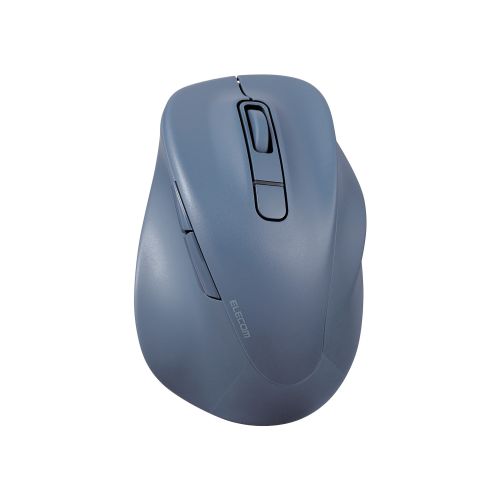 Elecom M-XGM30BBSKBU 5 Button BT Silent Mouse (M) - Blue