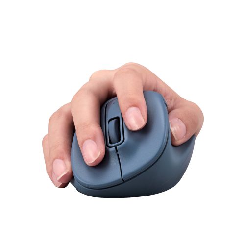 Elecom M-XGS30DBSKBU 5 Button Wireless Silent Mouse (S) - Blue