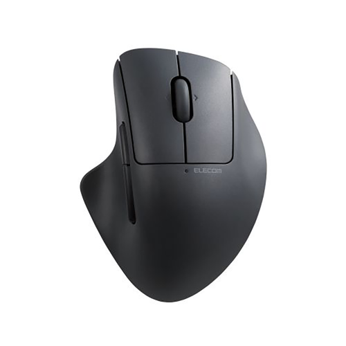 Elecom M-SH30BBSKBK Anti Bacterial 5 BTN Tilt  BT Silent Mouse (Black)