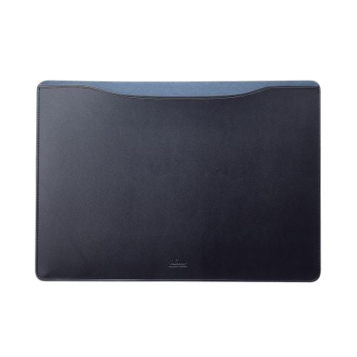 Elecom BM-IBSVM2216NV Soft leather Inner sleeve MacBook  16 (Navy)