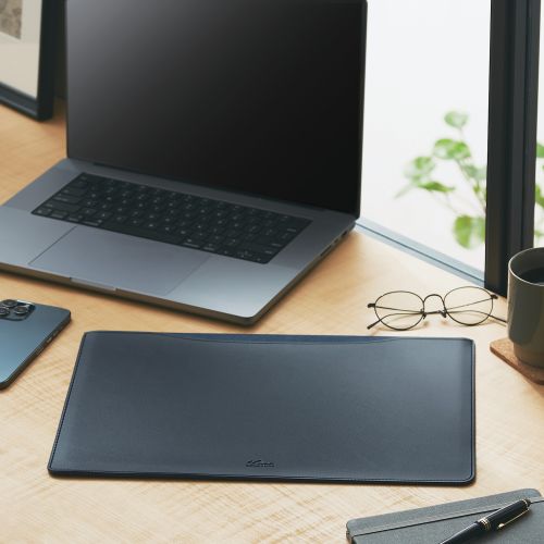 Elecom BM-IBSVM2216NV Soft leather Inner sleeve MacBook  16 (Navy)