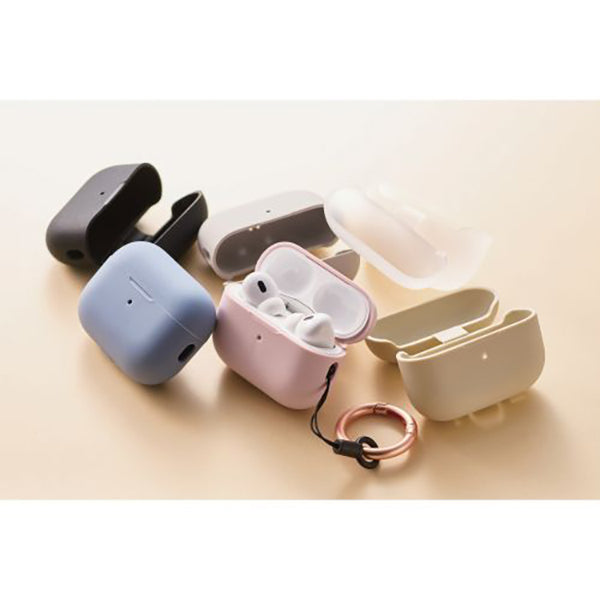 Elecom AP4SCNV Airpods Pro Gen 2 Silicone Case (Navy)