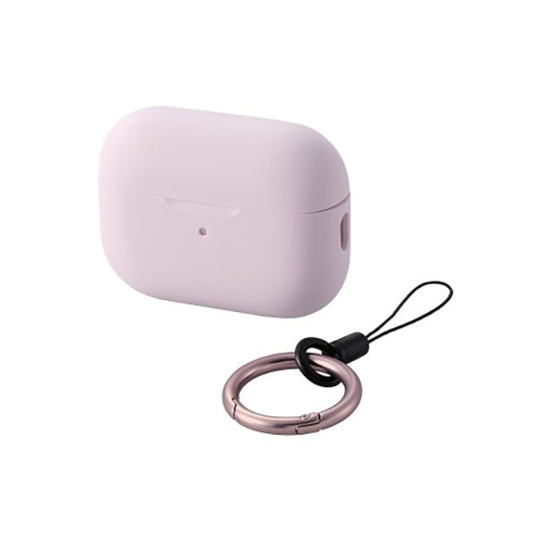 Elecom AP4SCPN Airpods Pro Gen 2 Silicone Case (Pink)