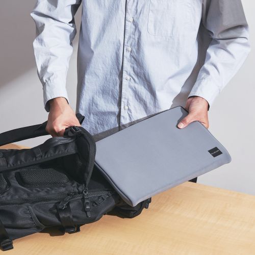 Elecom BM-IBTHF03GY 14-inch Laptop Sleeve Shock Absorption (Grey)