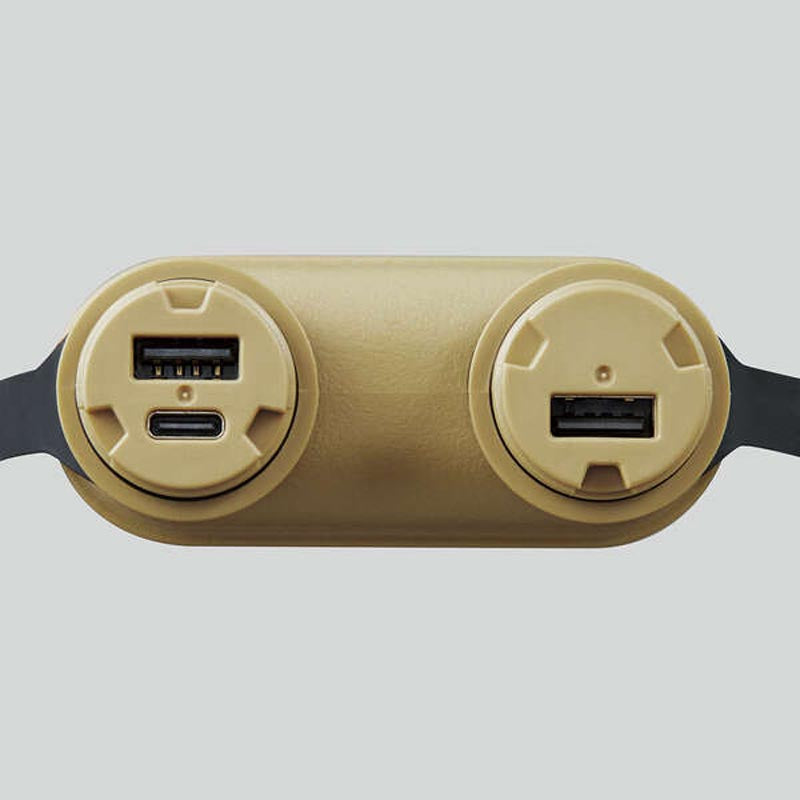 Elecom DE-NEST15000ABE 15000mAh 32W 1C2A Power Bank (Beige)