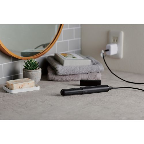 Elecom HAB-HIS01UBK USB Hair Iron Straightener (Black)