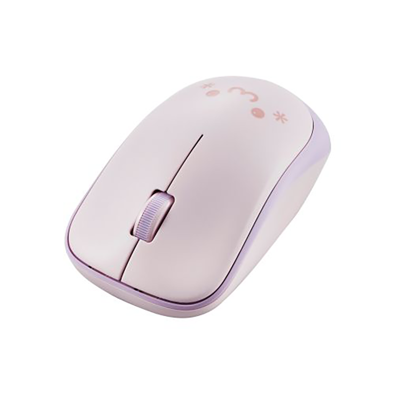 Elecom M-IR07DRSPF3-G Anti Bacterial Wireless 3 BTN Silent Mouse (Purple/Pink)