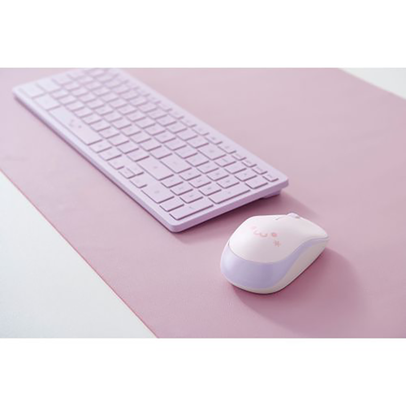 Elecom M-IR07DRSPF3-G Anti Bacterial Wireless 3 BTN Silent Mouse (Purple/Pink)