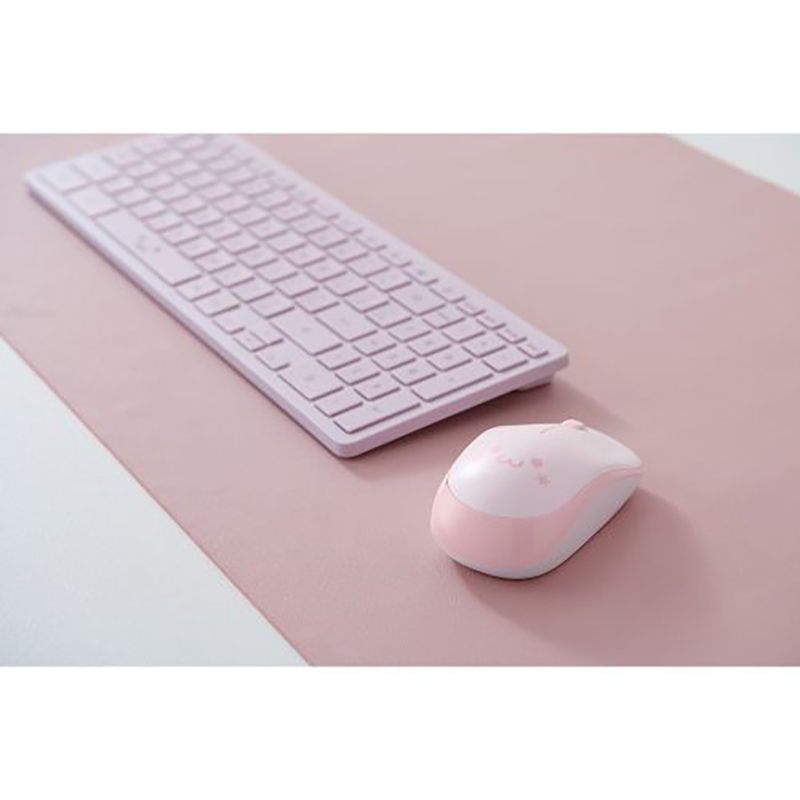 Elecom M-IR07DRSPF4-G Anti Bacterial Wireless 3 BTN Silent Mouse (Pink/White)