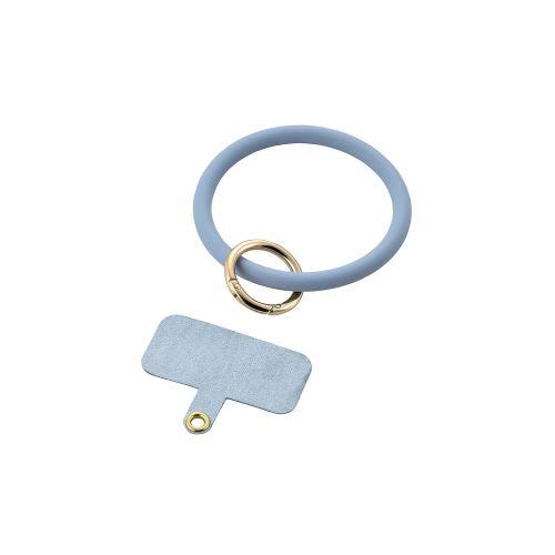 Elecom P-STHSIBU Smartphone Hand Strap Silicon Ring (Blue)