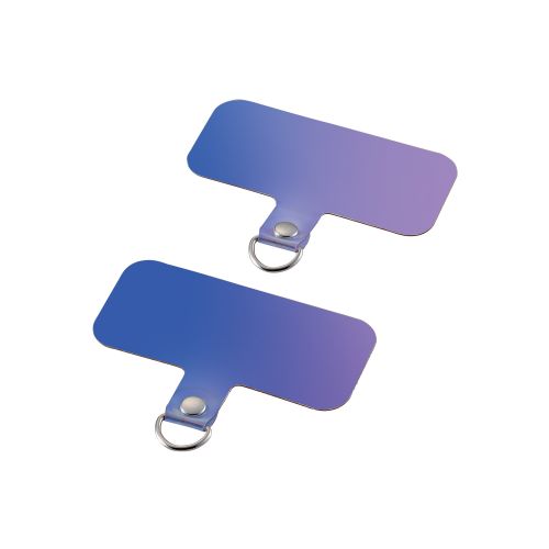 Elecom P-STHD1ACR Smartphone Strap Holder Sheet 1Hole 2pc