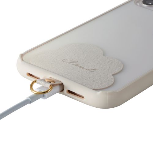 Elecom P-STHD1DE02 Smartphone Strap Holder Sheet Cloud 1pc