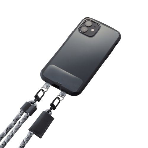 Elecom P-STHD2CR Smartphone Strap Holder 2 Holes 2pc (Clr)