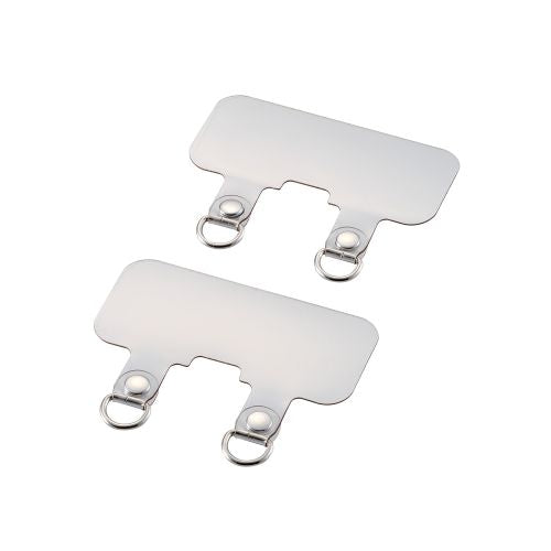 Elecom P-STHD2CR Smartphone Strap Holder 2 Holes 2pc (Clr)