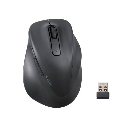 Elecom M-XGS30DBSKBK 5 Button Wireless Silent Mouse (S) - Black