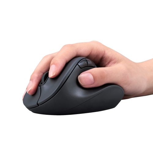 Elecom M-XGS30DBSKBK 5 Button Wireless Silent Mouse (S) - Black